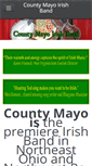 Mobile Screenshot of countymayoirishband.com